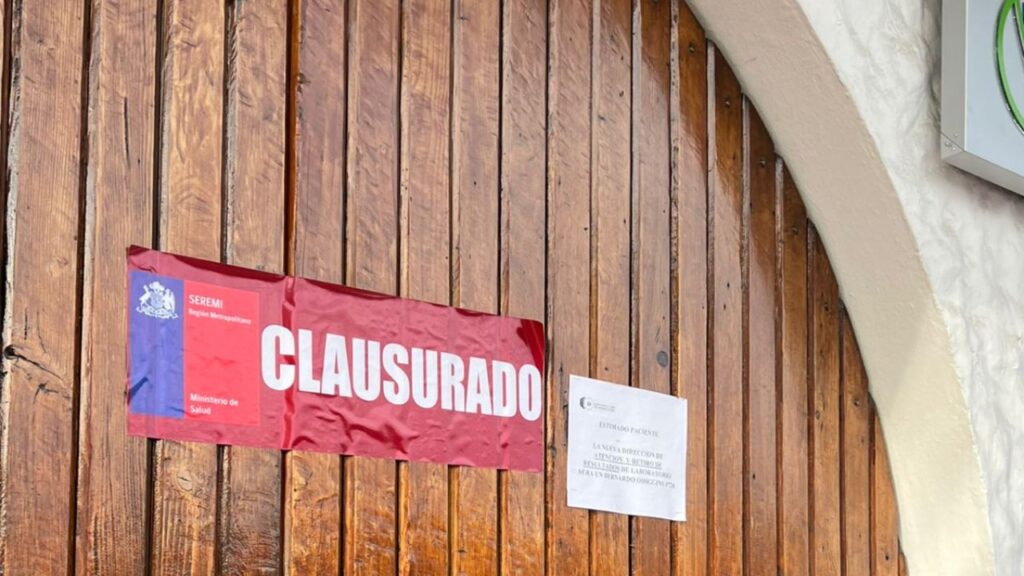 Seremi de Salud clausura centro médico en Talagante por incumplimientos sanitarios