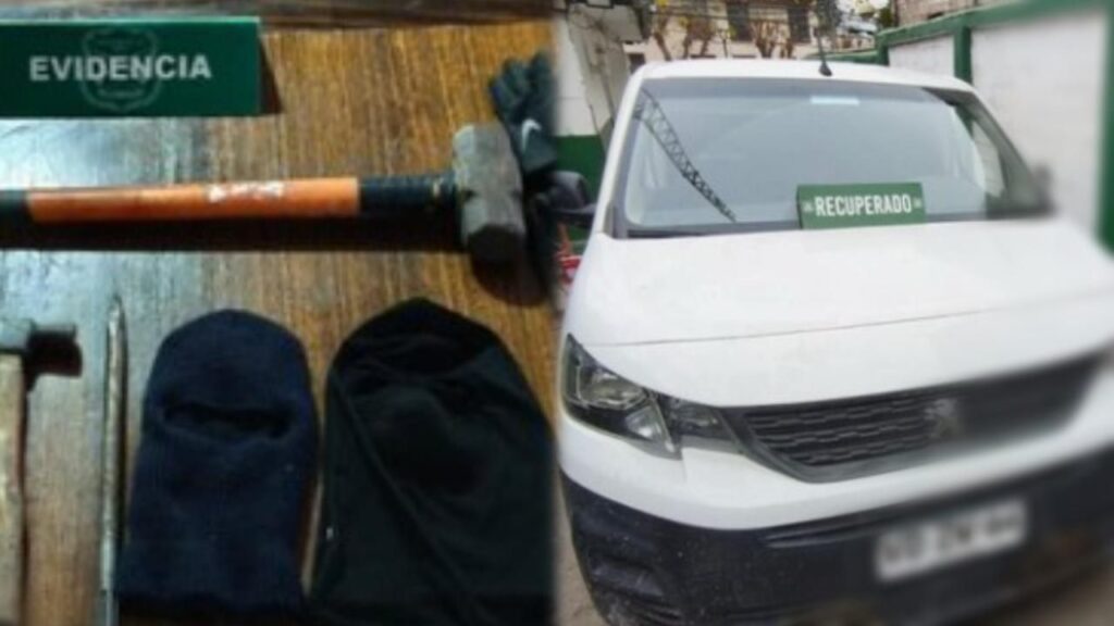 Recuperan vehículo con encargo por robo y detiene a tres personas en El Monte